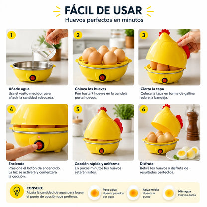 Gallina Hervidor De Huevos