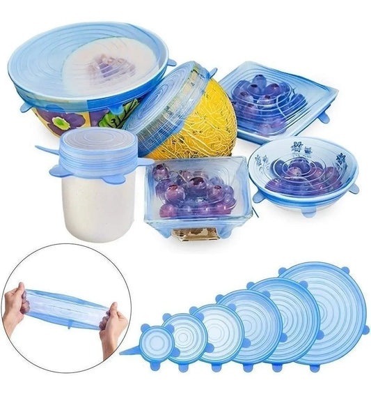 SET TAPAS EN SILICONA X6